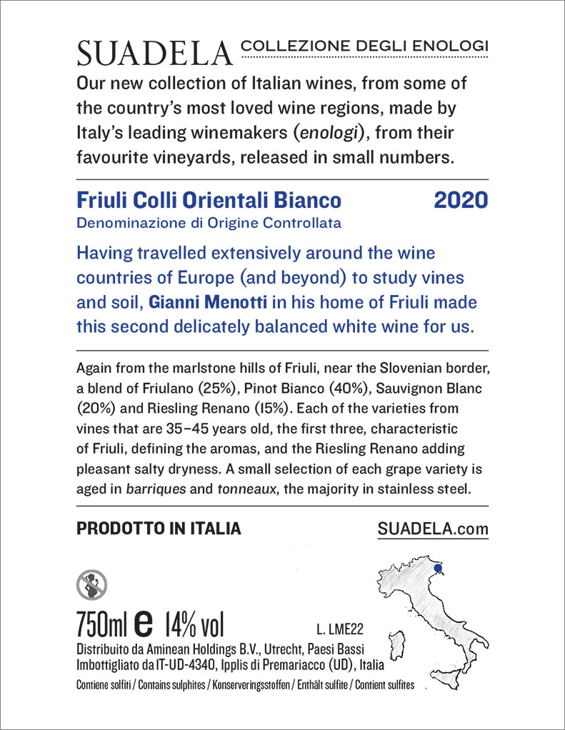 FRIULI COLLI ORIENTALI BIANCO DOC